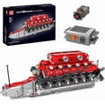 thumbnail image 1 of Mould King Lambo V12 Engine Model Kit That Runs, 3472PCS Motorized STEM Building Set with App Control, 12 Moving Pistons & 4-Speed Gearbox for Adults & Teens 14+, 1 of 5