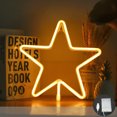 thumbnail image 4 of Christmas Neon Lights Decoration 50% off Clearance, LED Neon Lights For Wall Decoration, Battery Or USB Powered Christmas Shaped Decorative Wall Lights, 4 of 6
