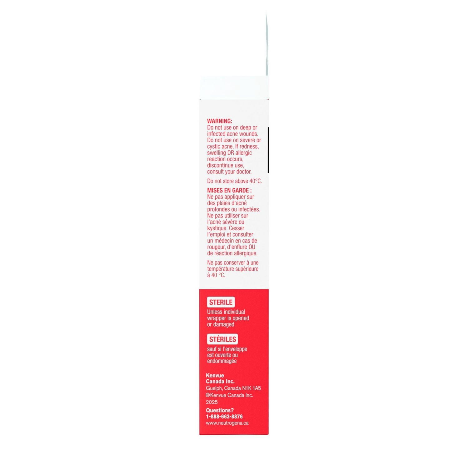 Neutrogena Timbres pour le Nez pour Peau Sensible, Soins Hydrocolloïdes, Réduire la Taille des Imperfections & Absorber les Impuretés