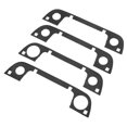 thumbnail image 3 of 51218122442, Durable Anti Scratch Break Proof Door Handle Covers Gasket Set Rubber Easy Installation  For Car, 3 of 8