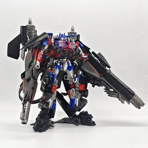 7.87-Inch Transformateur Warriors Rise Jetfire Optimus Prime Wing Pilier Star Elder Robot Explorer Figure d'action des aînés (Jetfire Optimus Prime, Premium Edition)