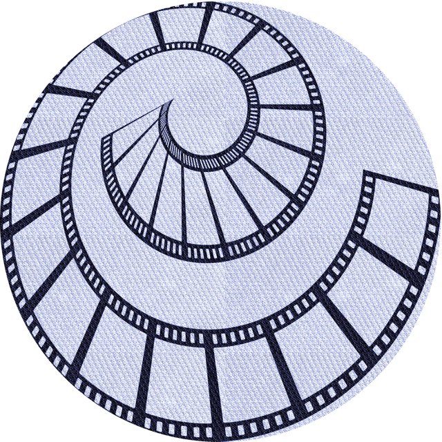 Ahgly Company Tapis Rond Lavable en Machine Intérieur Transitionnel Bleu Lavande, 3 Pieds Rond