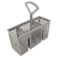 thumbnail image 1 of Cutlery Storage Basket, Secure and Lasting Wide Compatibility Plastic Material Easy To Maintain Large Capacity Universal Dishwasher Basket  for Home Use, 1 of 7