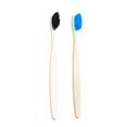thumbnail image 1 of 2PCS Bamboo Toothbrush Vintage Natural Wood Toothbrush Nylon Bristle Toothbrush, 1 of 10