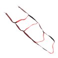 thumbnail image 4 of Aramox Rope Ladder,Yacht Accessories Portable Boat Ladder Auxiliary Boarding Rope Ladder With Carabiner Red 3 Steps Boat Yacht Spare Parts, 4 of 7
