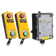 thumbnail image 3 of Hoist Crane Remotes Controls, Waterproof Drop Resistant Corrosion Resistance Industrial Remote Control ABS  For Chain Cranes AC 380V, 3 of 8