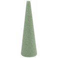 thumbnail image 2 of FloraCraft FloraFōM Cone 3.8 inch x 11.9 inch Green, 2 of 2