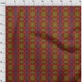 thumbnail image 3 of oneOone Cotton Poplin Fabric Tartan Check Print Sewing Fabric BTY 42 Inch Wide, 3 of 4
