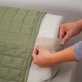 thumbnail image 4 of Housse de Protection Réversible pour Meubles de Chiens et Chats Chaise Marine/gris, 4 of 5