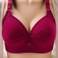 thumbnail image 2 of Yuzhih Everyday Bras for Women No Underwire Seamless Full Coverage Wireless Non-padded Plus Size Bralettes, 2 of 3