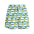 thumbnail image 3 of Men's Big&Tall Swim Trunks, Men's Swim Trunks Board Shorts Quick Dry Mens Swimming Trunks with Pockets Tropical Shorts for Men S-5XL Bathing Suits Woman Clearance, 3 of 5