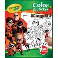 thumbnail image 1 of Crayola Color & Sticker Book 10"X8.5"-Incredibles 2, 1 of 5