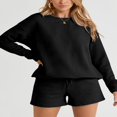 thumbnail image 4 of Ensemble de Sweat-Shirt et Short Assortis pour Pyjama Femme, 4 of 9