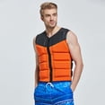 thumbnail image 2 of Life Jackets Water Sports Kayak Swimming Buoy Aid Flotation Orange, 2 of 8