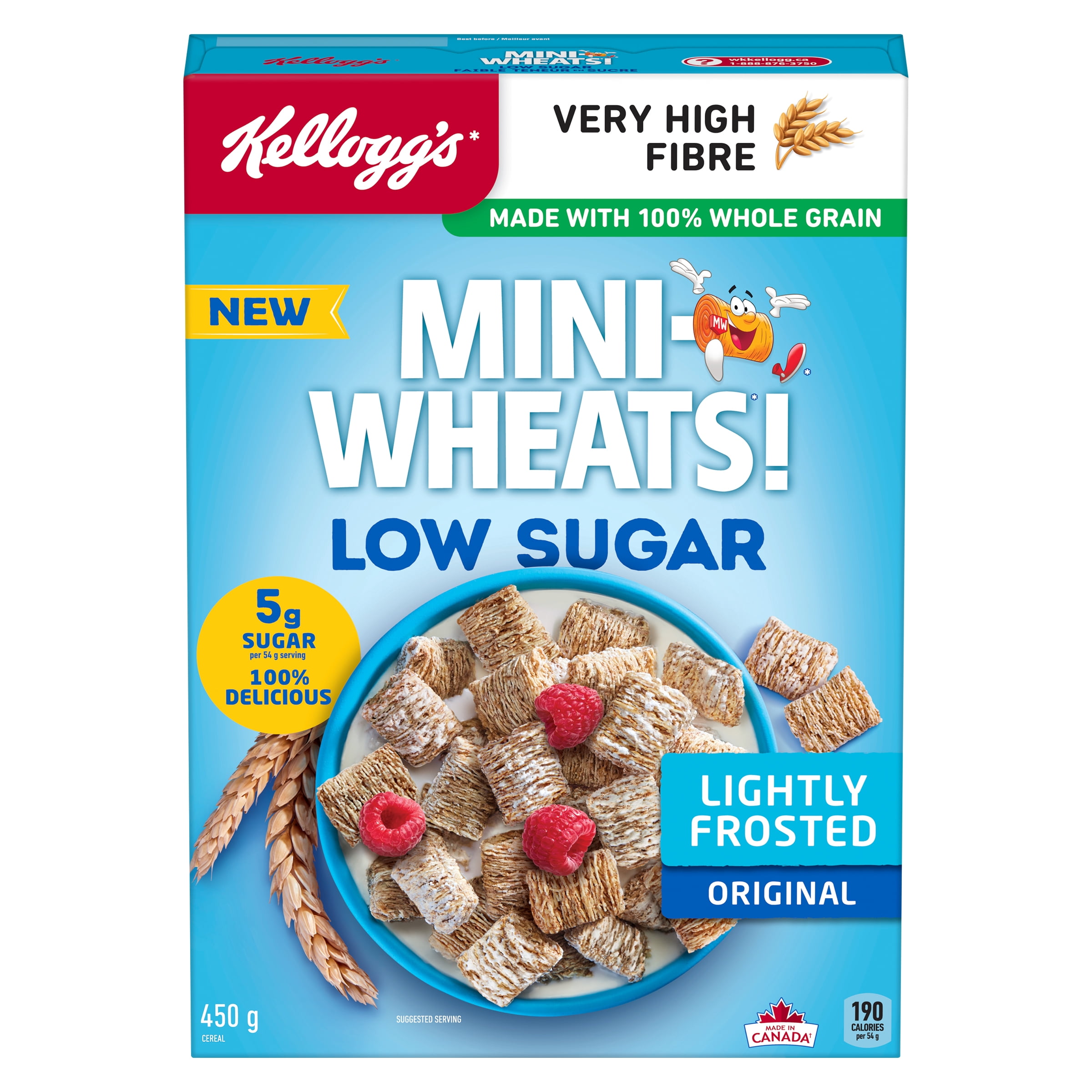 Kellogg's® Mini-Wheats® Low Sugar Cereal 450g