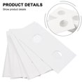 thumbnail image 2 of LEFU Coin Collection Storage Box Set - 12 Sizes Cardboard Holders Optional for Stamps & Coins, White Square Protective Cases, 50 Sheets per Box, Ideal for Collectors, 2 of 9