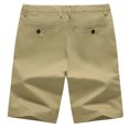 thumbnail image 3 of Diufon Men's Athletic Shorts Cotton Linen Drawstring Waisted Outdoor Sport Shorts Spring Summer Shorts with Pockets, 3 of 3