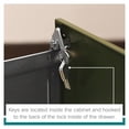 thumbnail image 2 of 26.5" Deep 18" Wide Commercial Grade 2 Drawer Metal Vertical Legal File Cabinet in Putty, 2 of 7