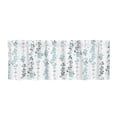 thumbnail image 2 of Birdeem Valances for Windows, Bathroom Curtains Window, Short Floral Small Window Valance Curtains for Bathroom Kitchen Cafes Thermal Insulating Tier Curtains 52X18Inch Colorful Flowers Leaves Plants, 2 of 6