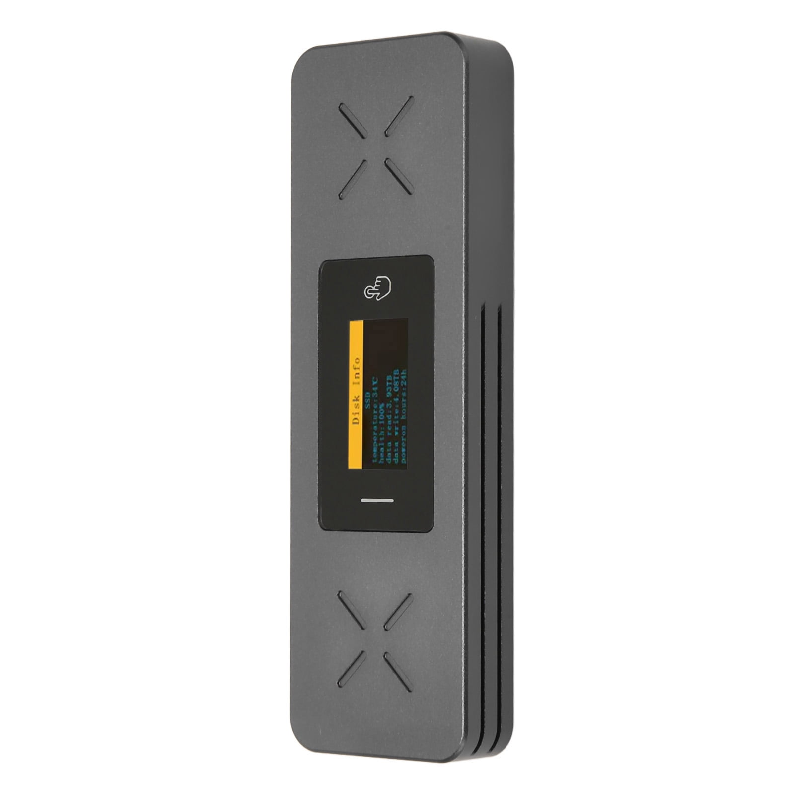 External Hard Disk Drive Case, 10Gbps M.2 NVMe SSD Enclosure USB3.2 GEN2 Nvme 2280 2TB  for Hard Disk