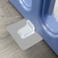 thumbnail image 2 of Shisuyan 12pcs Shelf Support Peg Plastic Transparent Anti-slip Retainer for Home Organization, 2 of 8