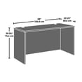 thumbnail image 4 of Sauder La Collection Affirm Bureau en Finition Noble Elm, 4 of 8
