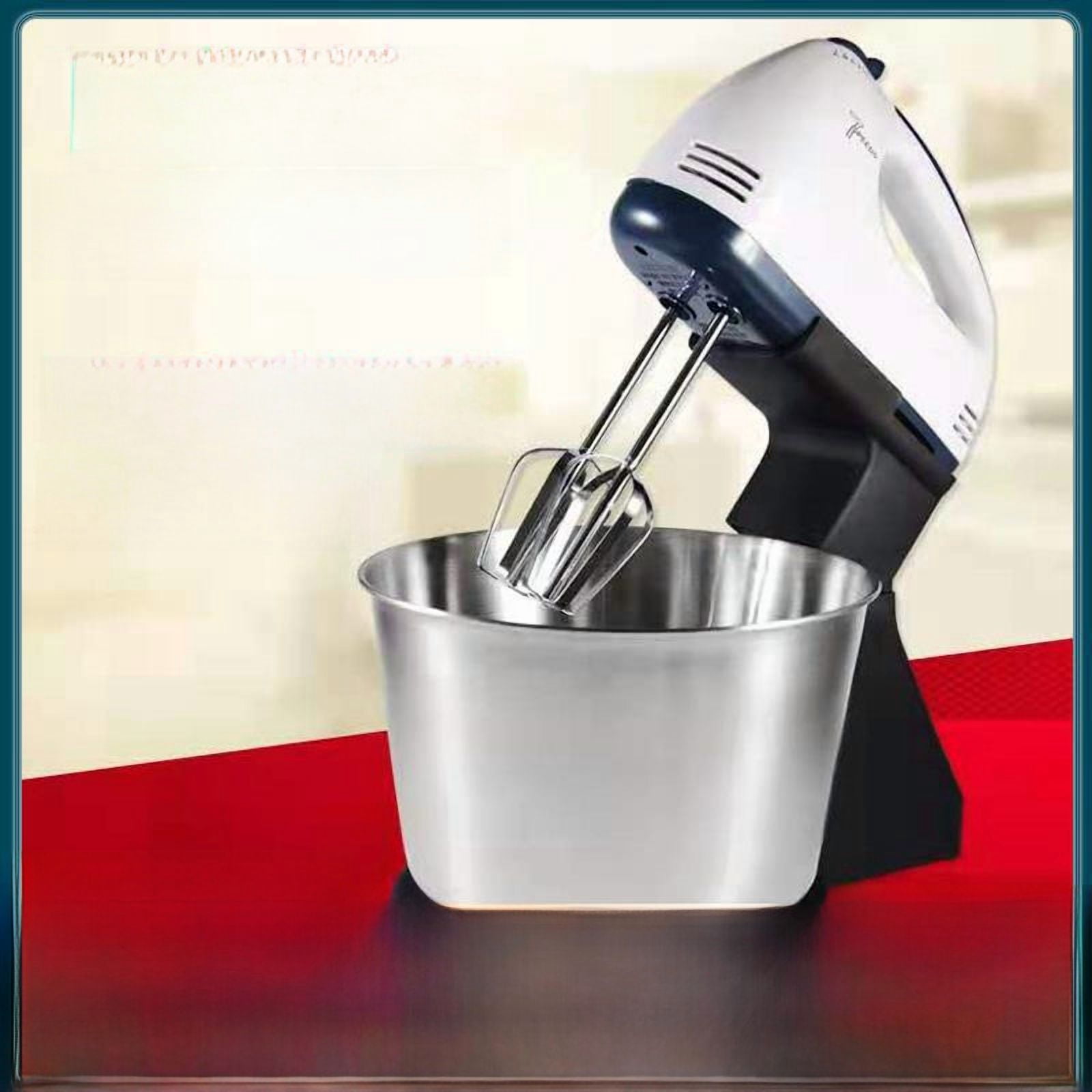 150W Commercial-Grade Electric Mixer: High-Speed 50/60Hz Dough Kneader & Egg Beater with 110V-230V Versatile Voltage for Home & Kitchen Use - Durable Construction, Perfect for Cream Whipping, Baking