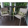 thumbnail image 4 of VargottamIndoor/OutdoorPolyester FabricLumbarPillowCover,All-Weather Waterproof Rectangular Cushion Case for Patio Furniture,12" x 24"Set of 2 -Geometric-83, 4 of 6