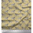 thumbnail image 1 of Soimoi Poly Georgette Fabric Dalmatian Dog Decor Fabric Printed Yard 42 Inch Wide, 1 of 3