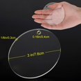 thumbnail image 2 of SMihono Kitchen Organizers and Storage 30 Pack 3 Inches Acrylic Keychain Blanks with Hole for DIY Key Chains Name Plate Kitchen Gadgets Must Have 2023, 2 of 5