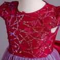 thumbnail image 4 of Princess Robe pour Filles Robe pour Enfants Filles Sans Manches Princess Robe Papillon Robe en Tulle à Paillettes Robe Tuftée, 4 of 9