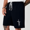 thumbnail image 2 of Diufon Men's Athletic Shorts Drawstring Waisted Outdoor Sport Shorts Spring Summer Hiking Shorts with Pockets, 2 of 4