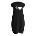 thumbnail image 4 of LSLJS Fashion Women Casual O- Neck Print Plus Size Pocket Dress, 4 of 5