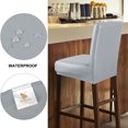 thumbnail image 4 of PiccoCasa Waterproof Bar Stool Covers for Counter Height Side Chair Covers, 4 of 9