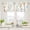 D, variant on Amzcrzy Polyester Curtains Short Floral Small Window Valance Curtains for Bathroom Kitchen Cafes Thermal Insulating Tier Curtains 52X18Inch Colorful Flowers Leaves Plants Home Decor Home Decoration
