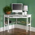 thumbnail image 2 of SEI Furniture Alexander Corner Computer Desk in White, 2 of 5