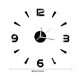 thumbnail image 4 of DIY Wall Clock Sticker Acrylic Mirror Modern  Room Decor, 4 of 8