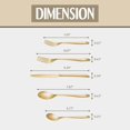 thumbnail image 4 of 20-Piece Utensil Set - Ultimate Cooking Convenience, Complete Your Kitchen (Deena Matte Gold), 4 of 7