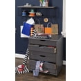 thumbnail image 4 of Craydon Six-Drawer Wide Roll Cart, Grey, 4 of 8