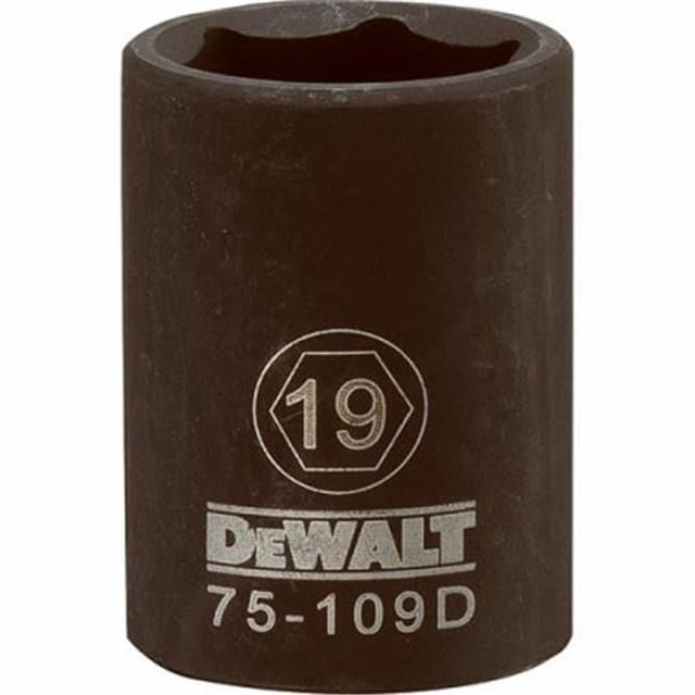 Stanley Consumer Tools 233327 0.5 Po. Entraînement 19 mm Douille à Impact 6 Points