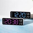 thumbnail image 2 of pitrice Multifunctional Living Room Wall Clock Adjustable Brightness 6. Summer Time Style 5, 2 of 6