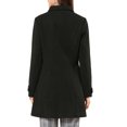 thumbnail image 3 of INSPIRE CHIC Manteau d'Hiver pour Femme à Col Peter Pan, à Simple Boutonnage, 3 of 6