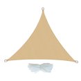thumbnail image 1 of Visland Outdoor Triangle Sun Shade Sail with Windproof Ropes UV Blocking Canopy Permeable Breathable Heavy Duty Deck Backyard Patio Shade Cover, 1 of 7