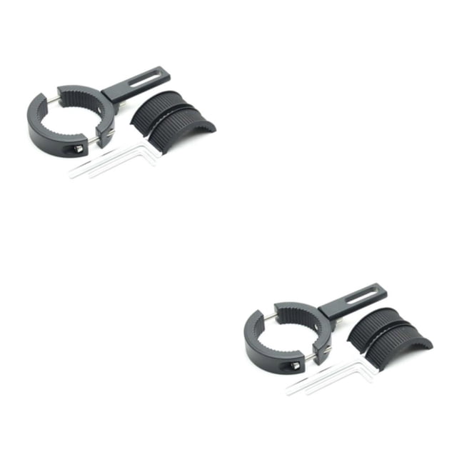relayinert Strong Load-Bearing Motorcycle Headlight Bracket With Adjustable And Black Appearance Is Simple 3.8-6cm diameter 2Set
