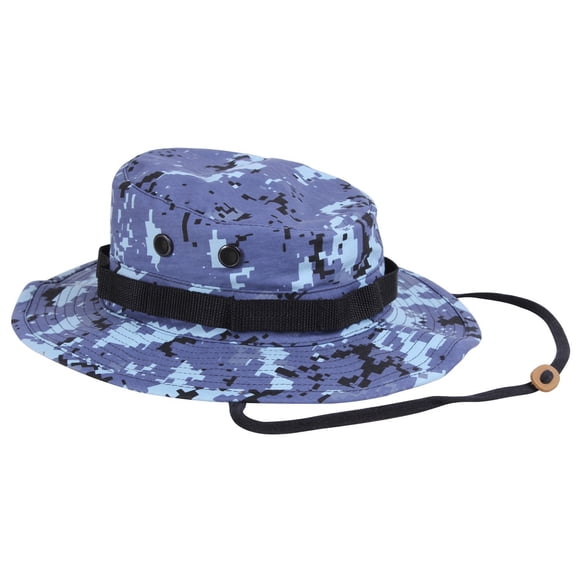 Rothco Chapeau Boonie Camouflage Numérique - Camouflage Numérique Bleu Ciel, 7