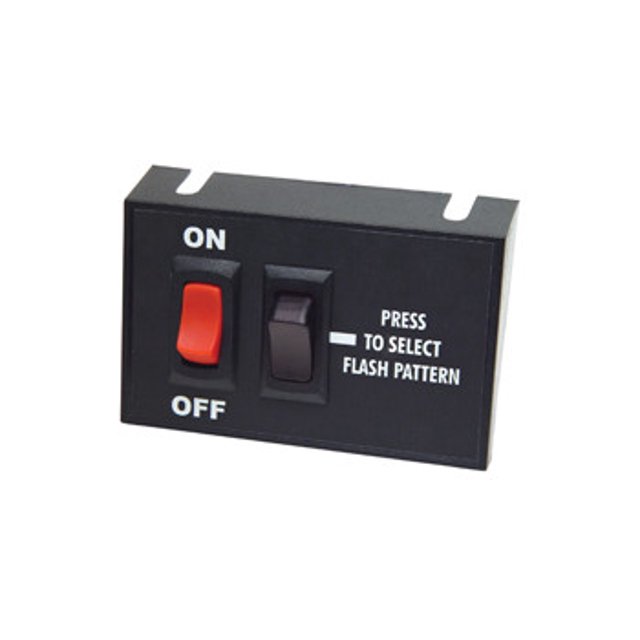 Ecco Electronic Warning Light Controller A9905SW For Use With Minibar/Beacons/LED Directional Surface Mount Warning Light; Universal; 12 Volt DC