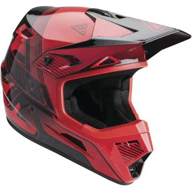 Answer 447765 Youth AR1 Vendetta Helmet, Red & Black - Large