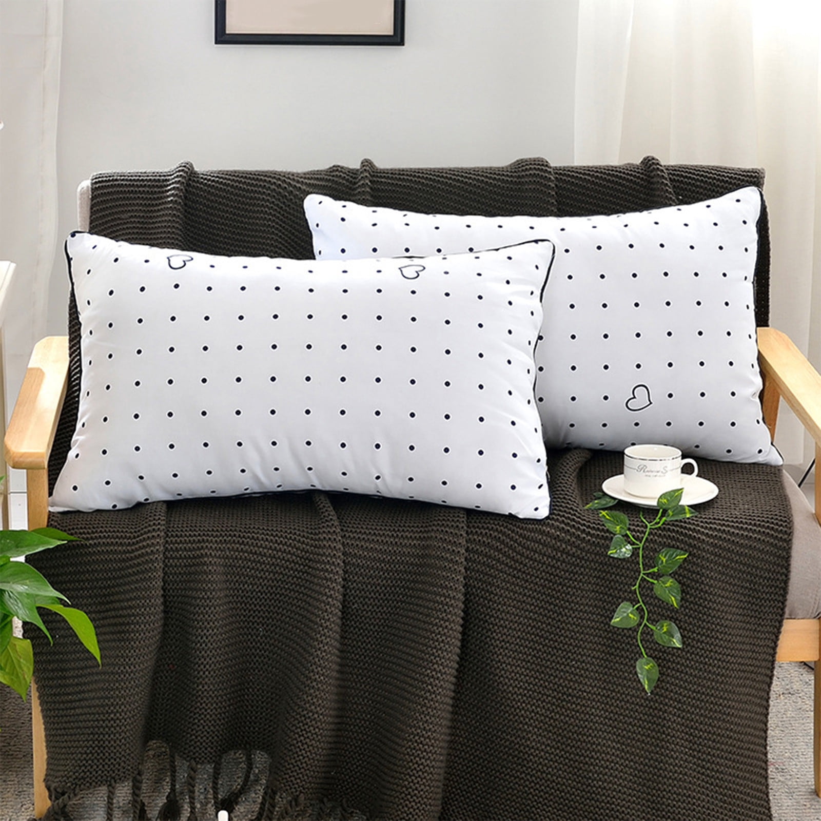 Deals of The Day! Gspmoly Cotton Down Pillow Singles Cervical Care Bedding Pillow Deals of The Day