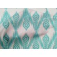 thumbnail image 4 of oneOone Tissu Popeline de Coton Chevron Ikat Imprimé pour Artisanat Largeur 42 Pouces, 4 of 4
