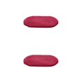 thumbnail image 3 of Thinsony Polyester Stylish Bathroom Carpet With Non-slip For Any Room Easy To Clean Bathroom Rugs Soft Winered 2Set, 3 of 6